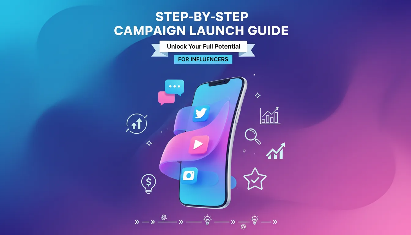 A Step-by-Step Campaign Launch Guide for Influencers