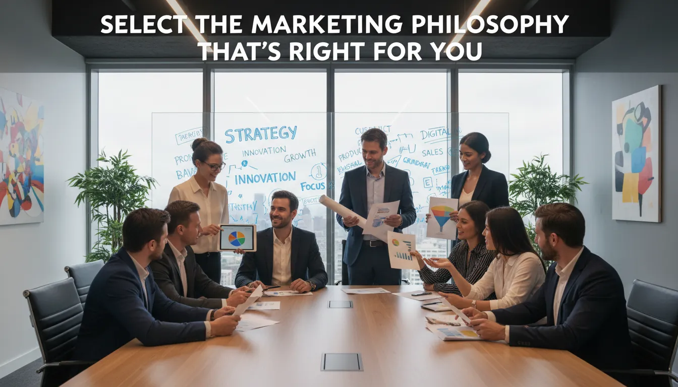 Select the Marketing Philosophy That's Right for You