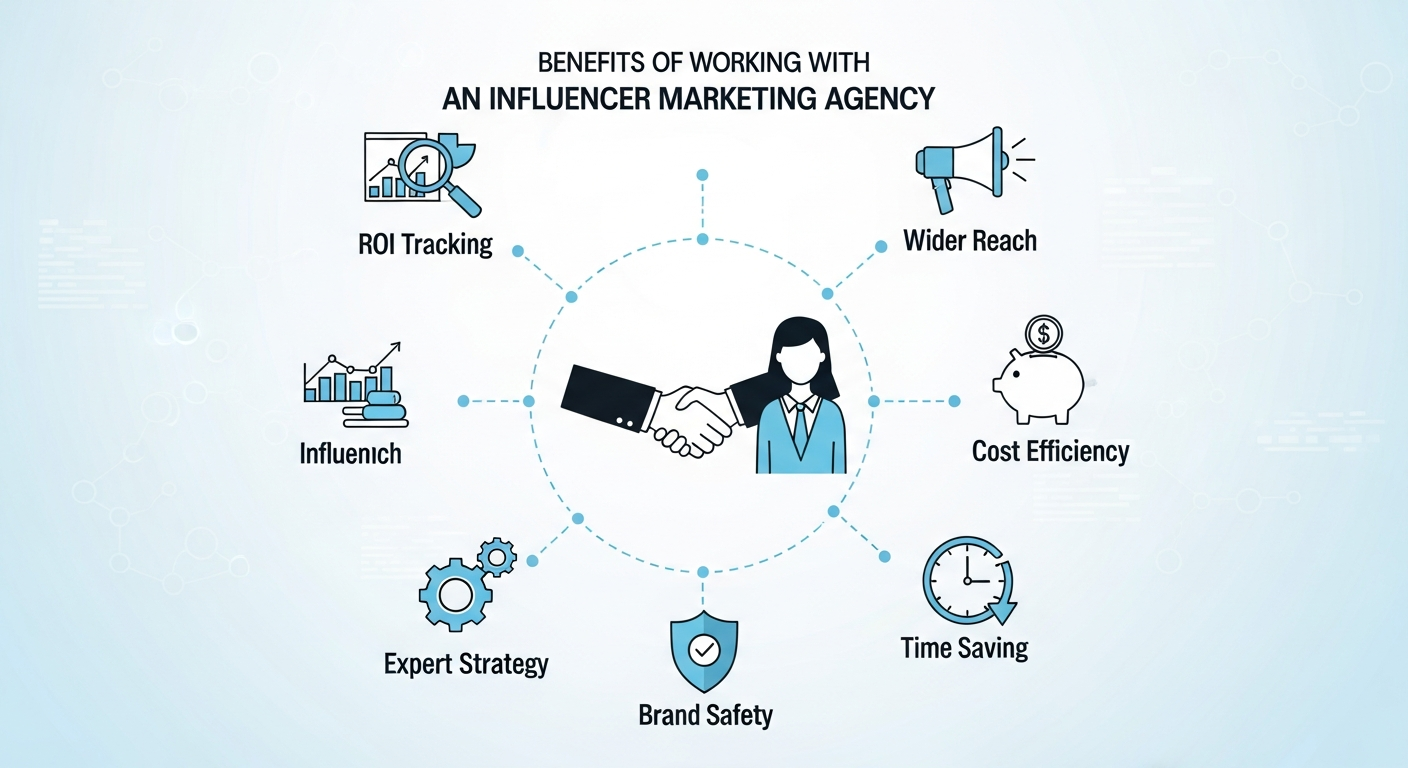 Benefits of Working with an Influencer Marketing Agency