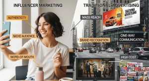 Influencer Marketing vs. Traditional Advertising