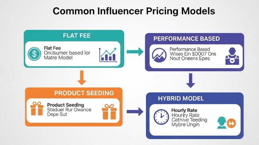 Common Influencer Pricing Models