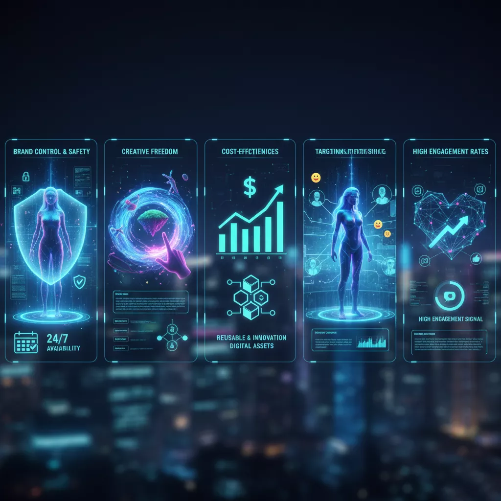 Key Benefits of Collaborating with Virtual Influencers