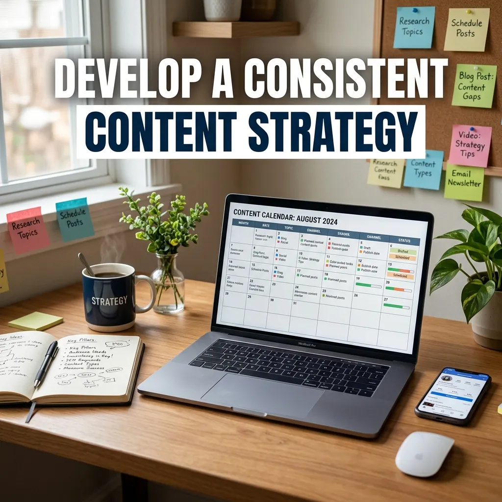 Develop a Consistent Content Strategy