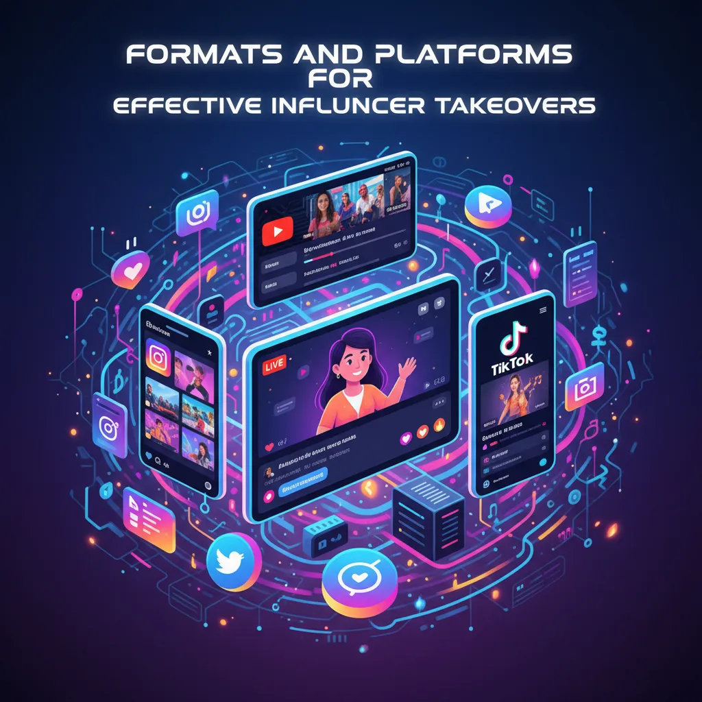 Formats and Platforms for Effective Influencer Takeovers