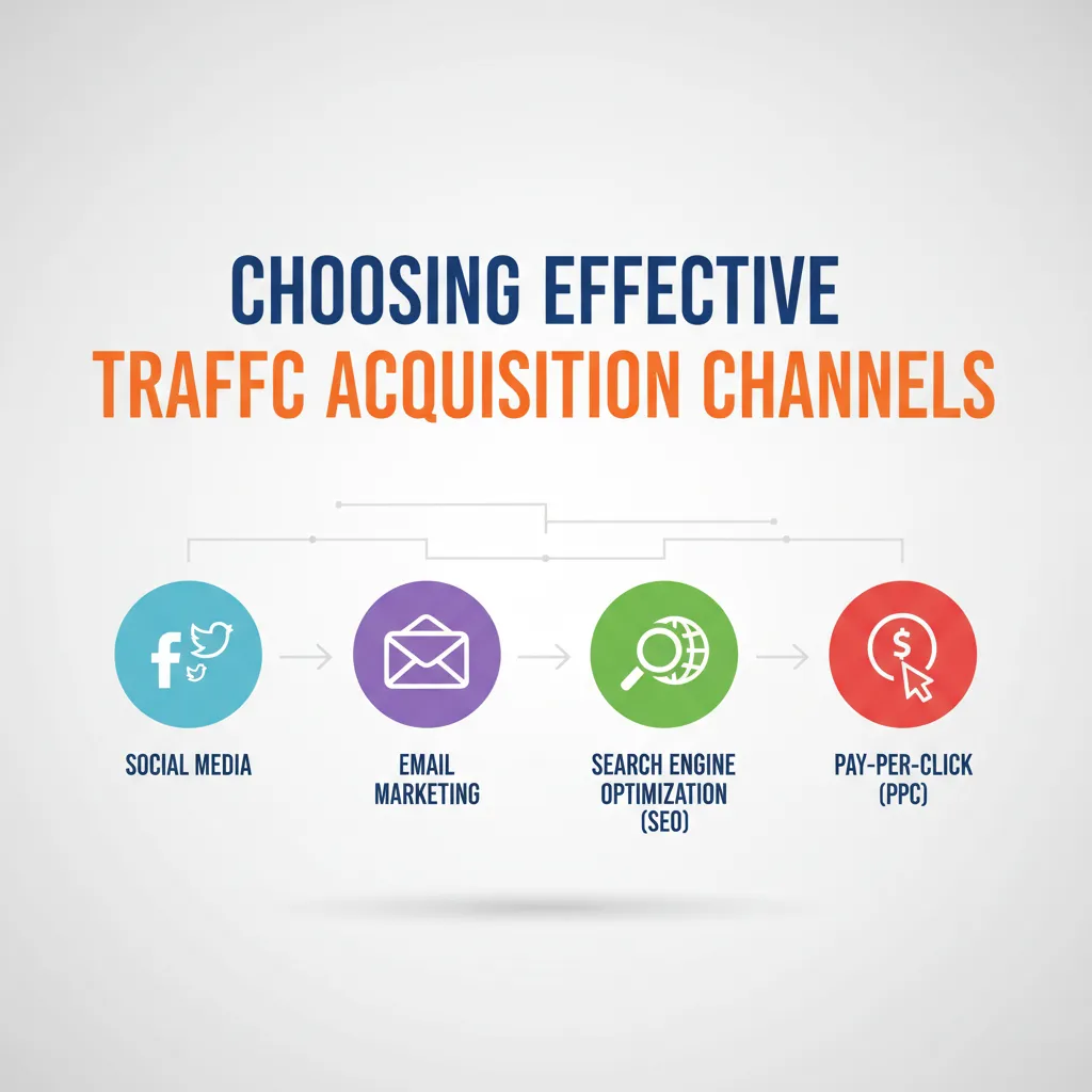Selecting best traffic channels