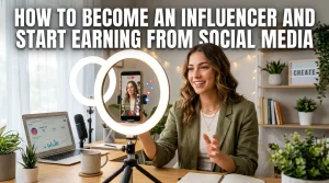 Social media influencer growth strategy