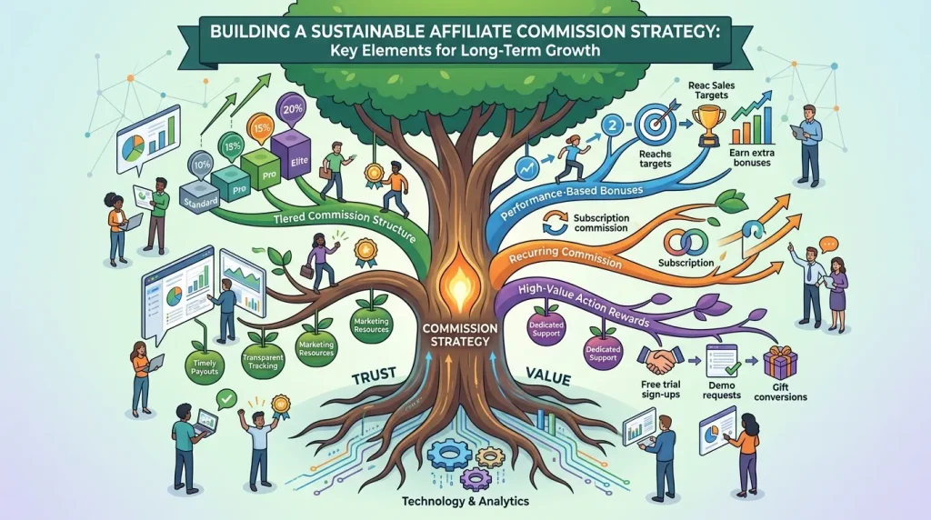 Affiliate Commission Strategy Build a Sustainable Affiliate Program