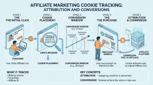 Affiliate Marketing Cookie Tracking Attribution and Conversions