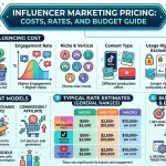 Influencer Marketing Pricing: Costs, Rates, and Budget Guide