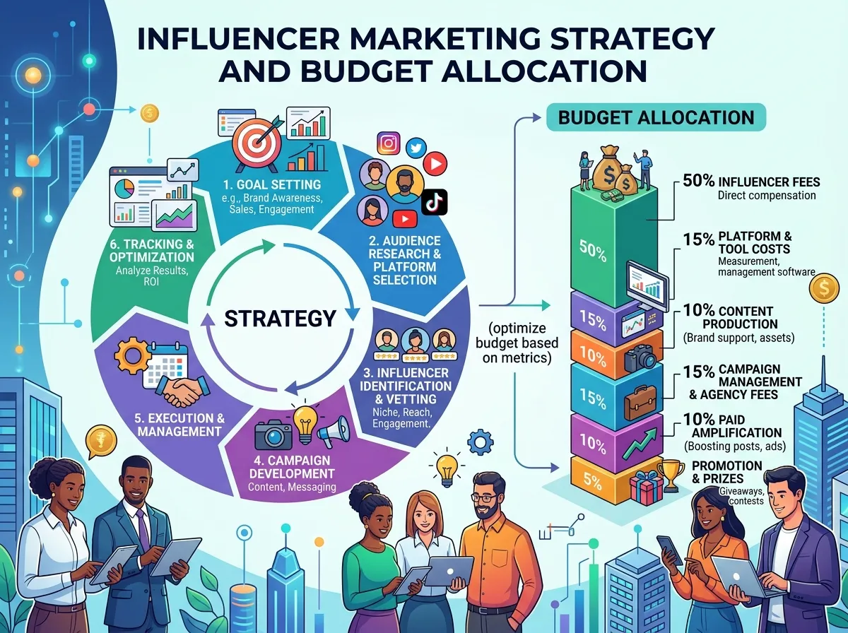 Influencer Marketing Strategy and Budget Allocation