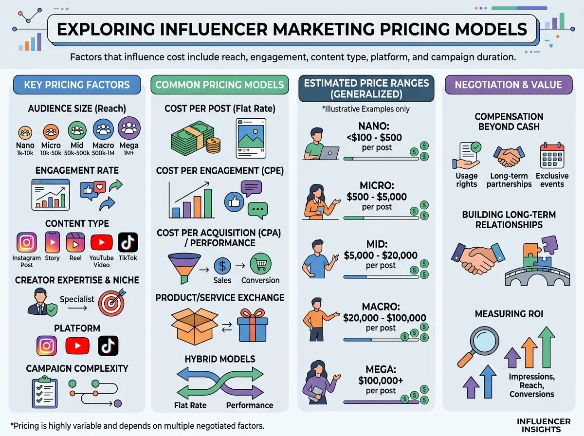 What Is Influencer Marketing Pricing