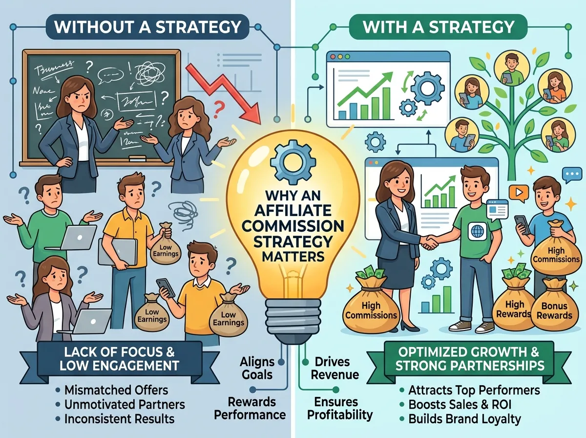 Why an Affiliate Commission Strategy Matters