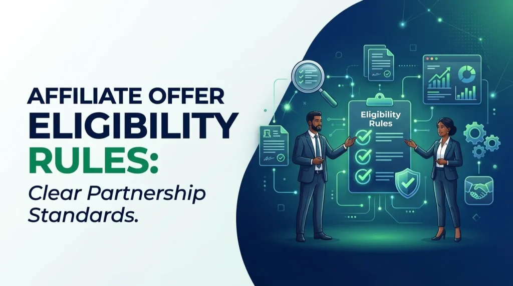 Affiliate Offer Eligibility Rules Clear Partnership Standards