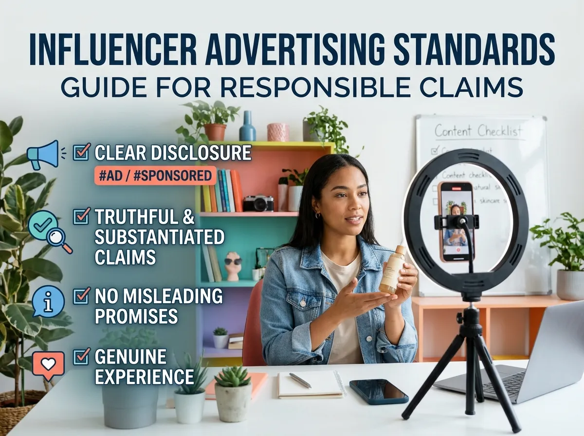 Influencer Advertising Standards and Responsible Claims