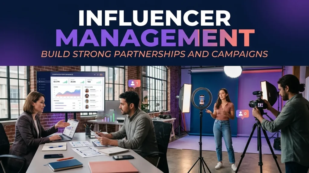Influencer Management Build Strong Partnerships and Campaigns