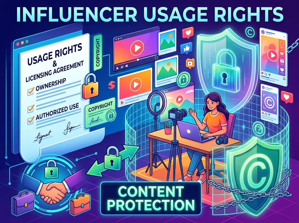 Influencer Usage Rights and Content Protection