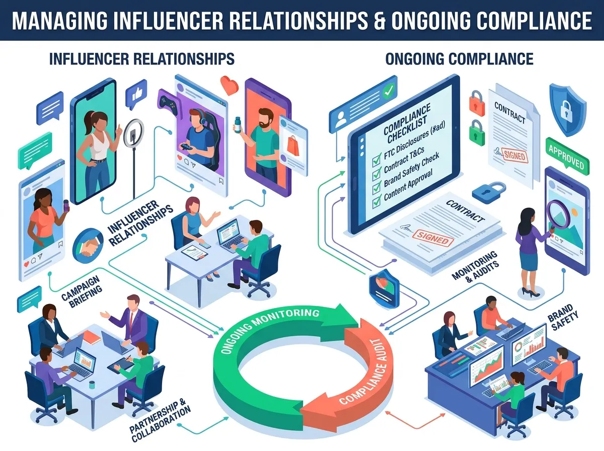Managing Influencer Relationships and Ongoing Compliance
