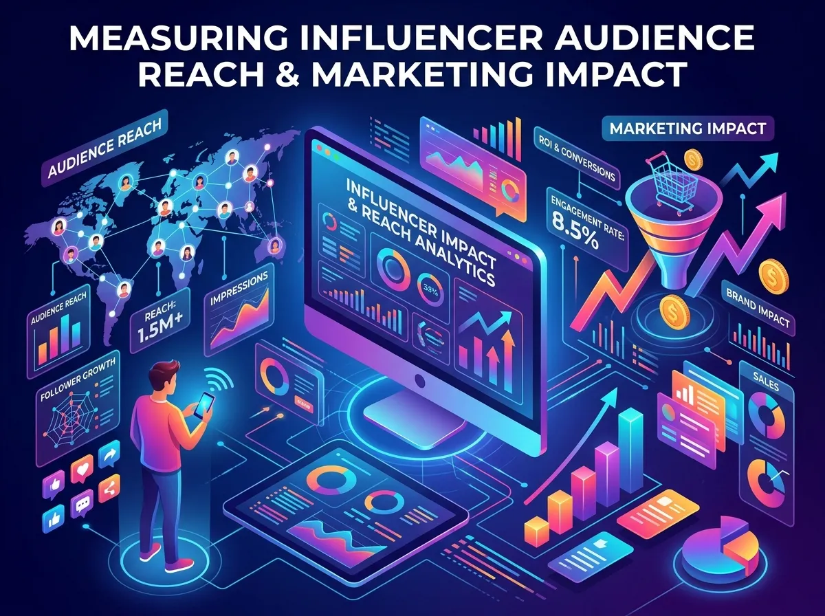 Measuring Influencer Audience Reach and Marketing Impact