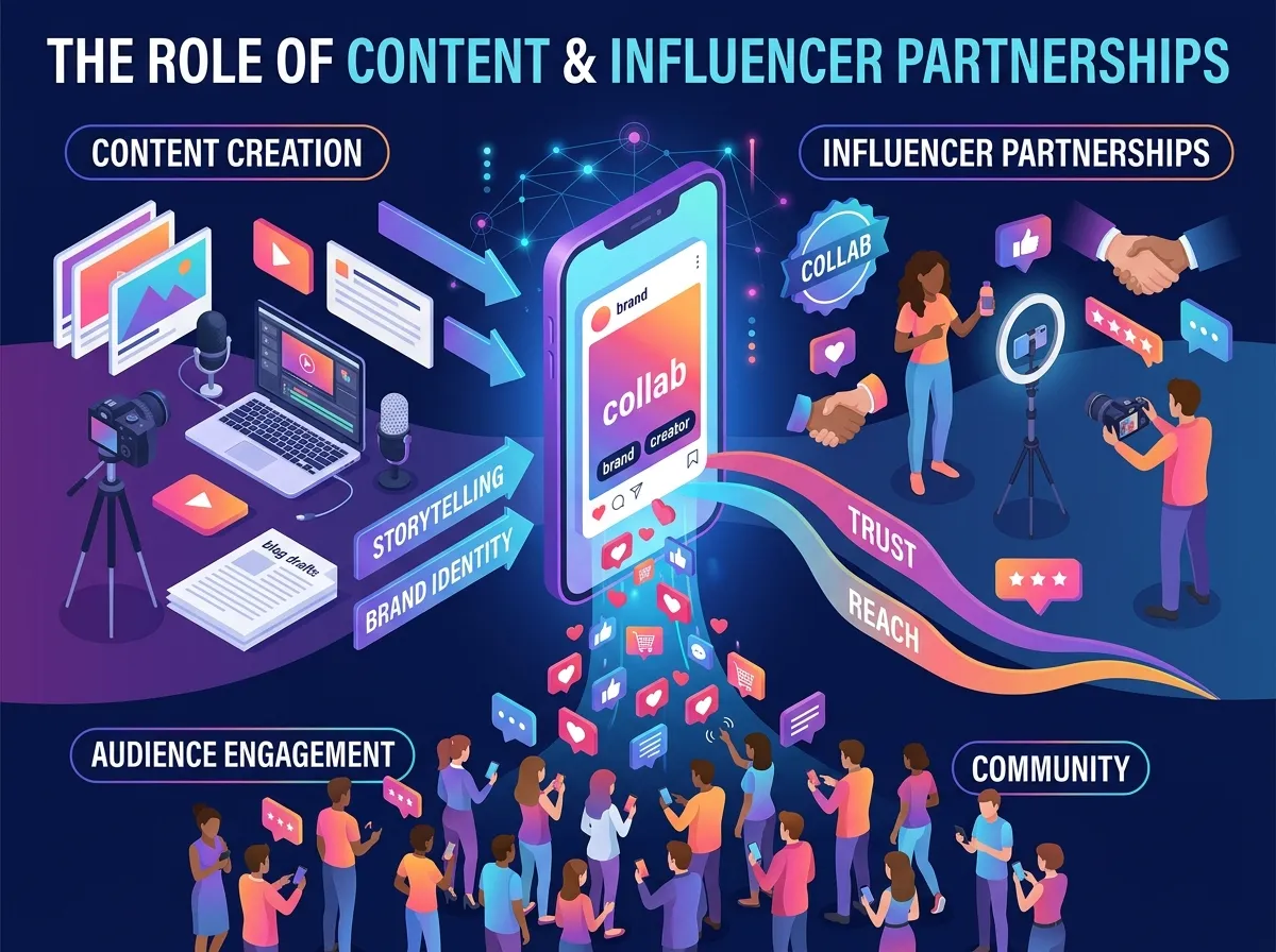 The Role of Content and Influencer Partnerships