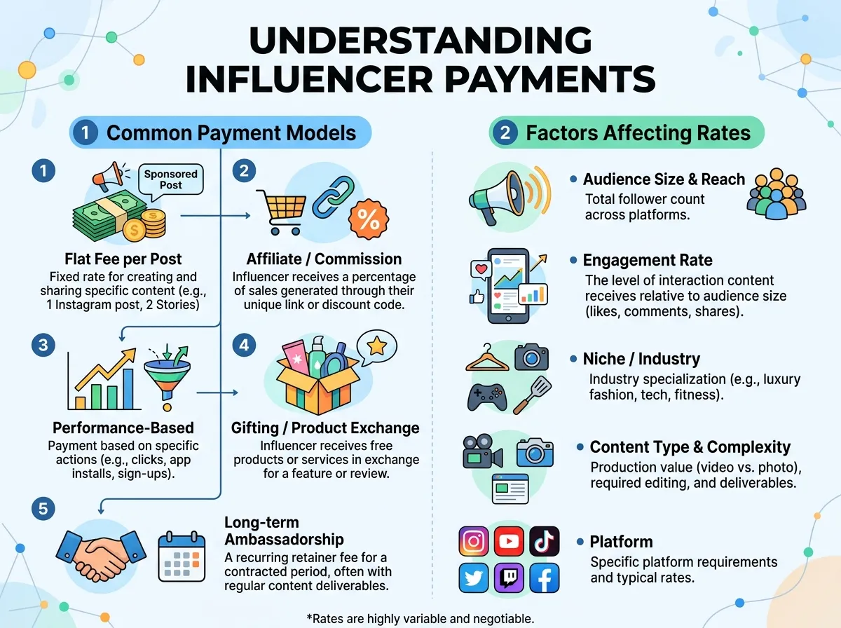 Understanding Influencer Payments
